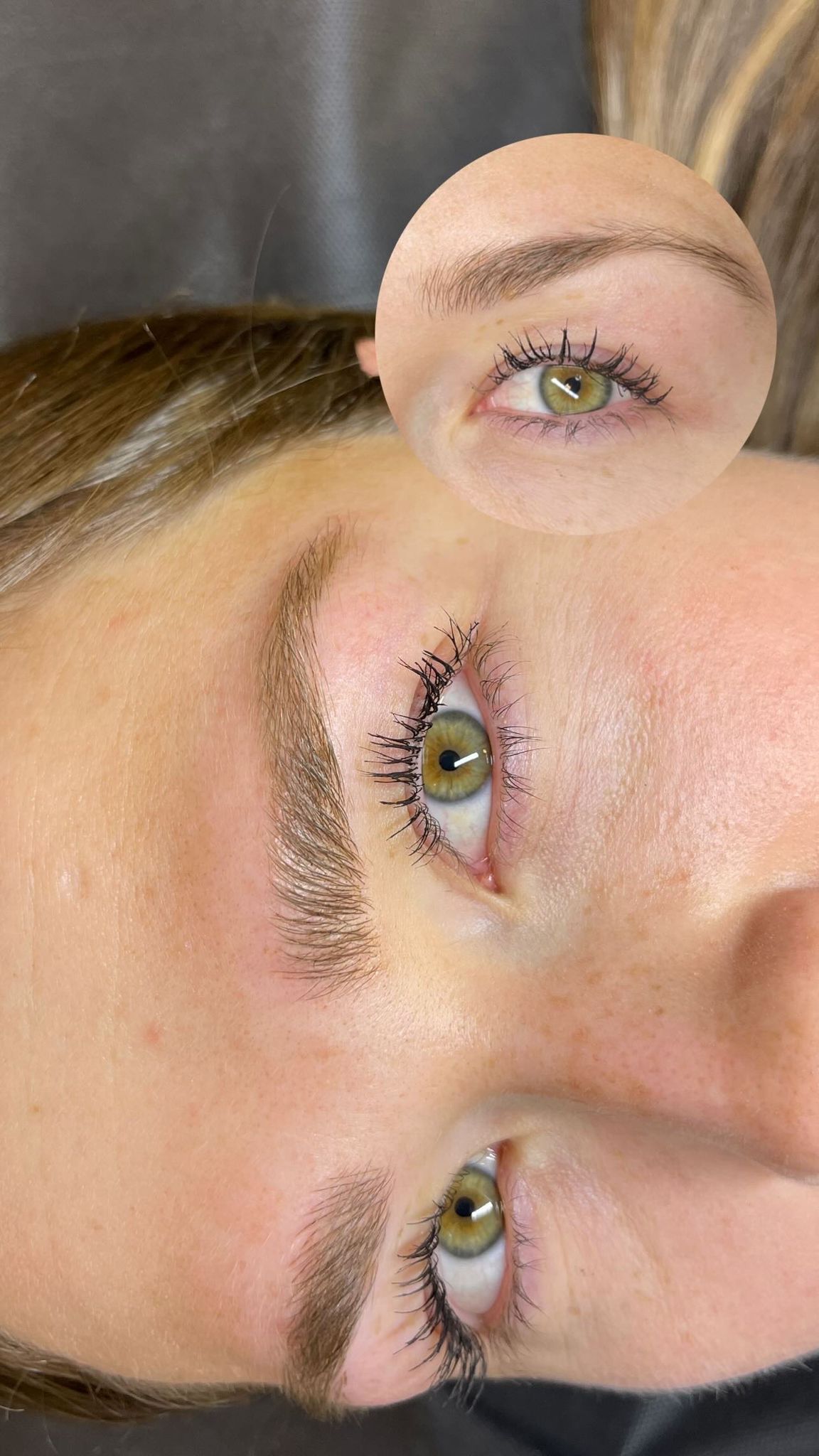 Precision brow work