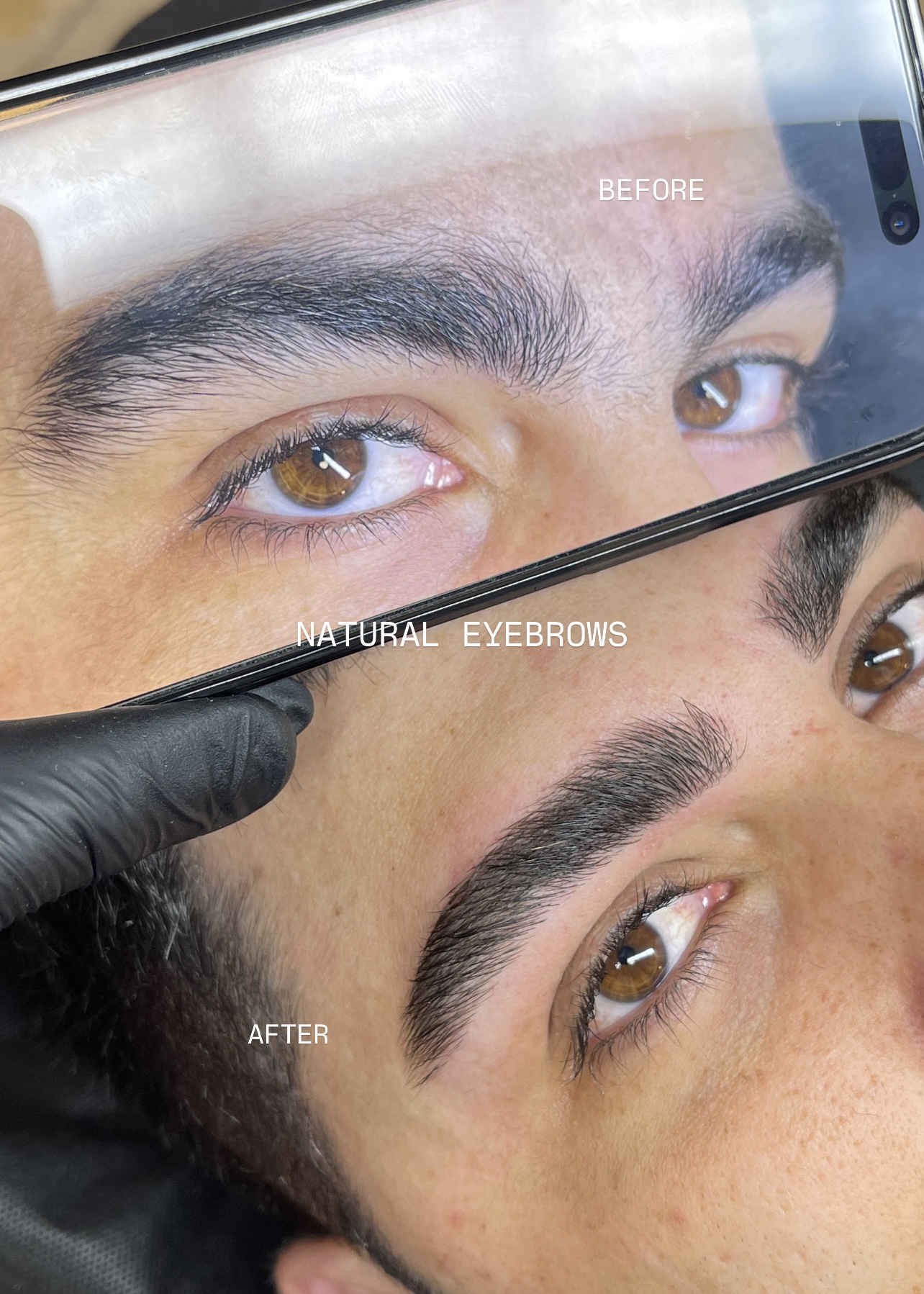 Natural Eyebrows styling